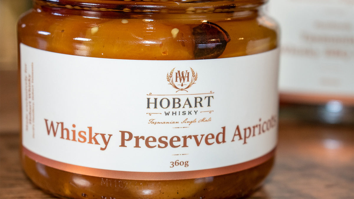 Whisky Preserved Apricots Hobart Whisky