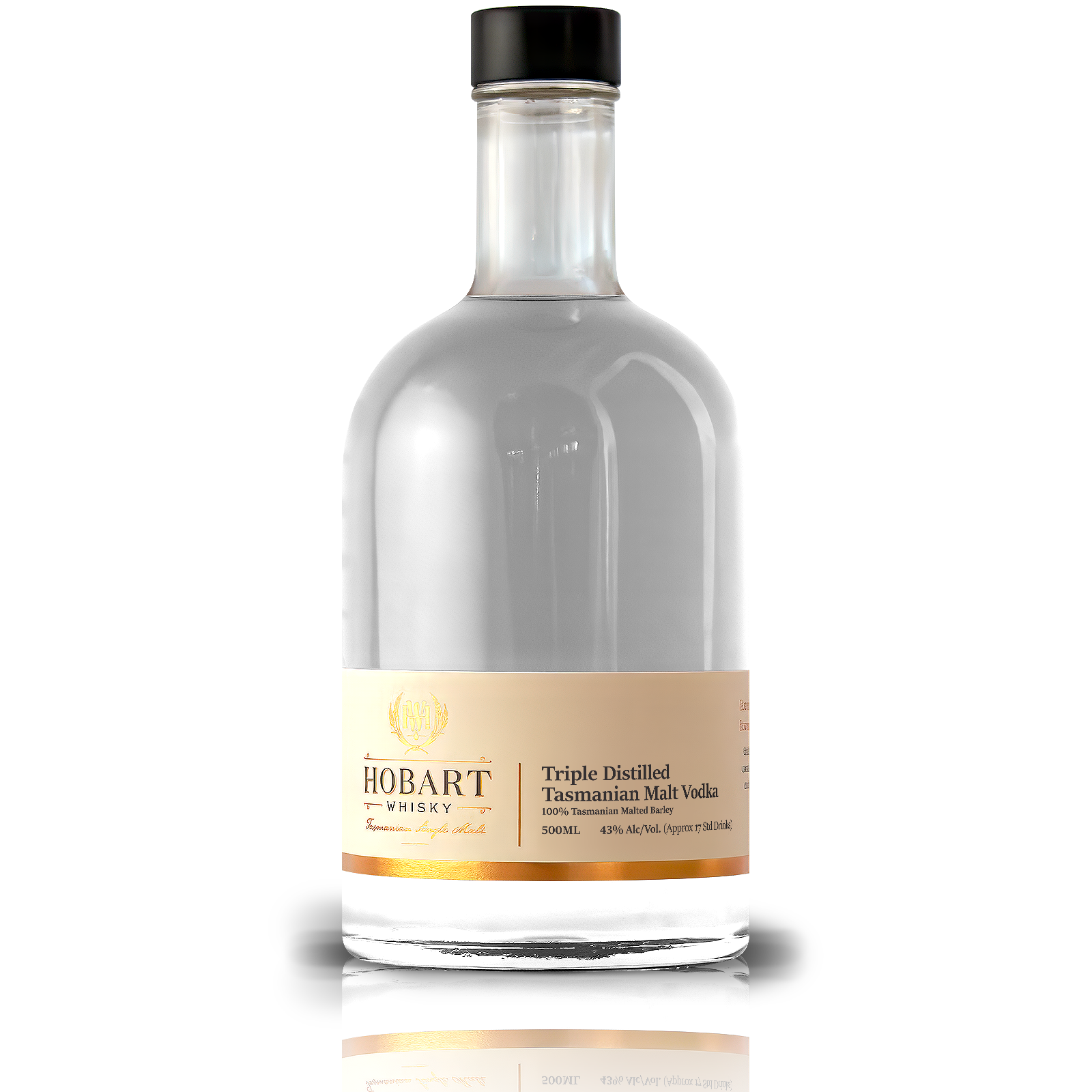 Triple Distilled Tasmanian Malt Vodka