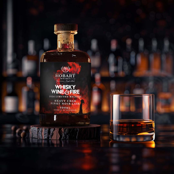 Whisky, Wine and Fire 2024 Limited Release (Heavy Char Pinot Noir Cask)
