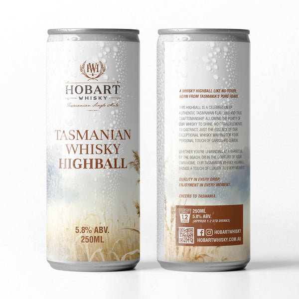 Tasmanian Whisky Highball RTD Can (4 Pack / Carton)