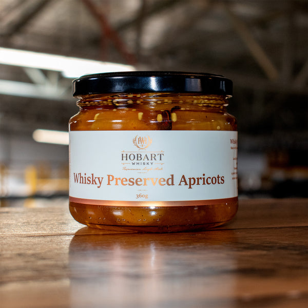 Whisky Preserved Apricots